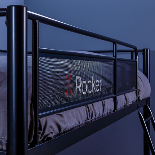 XRocker HQ High Sleeper Loft Bed with Gaming Desk Temple Webster